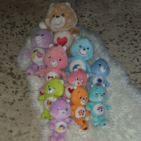 Care Bears Stuffed Animals Set - Multicolor